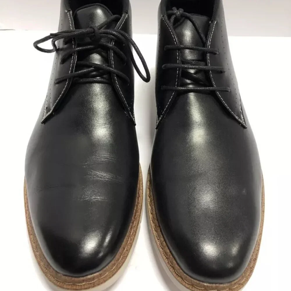 Stacy Adams Men’s Sentinel, Black Chukka Boots, Size 7 M